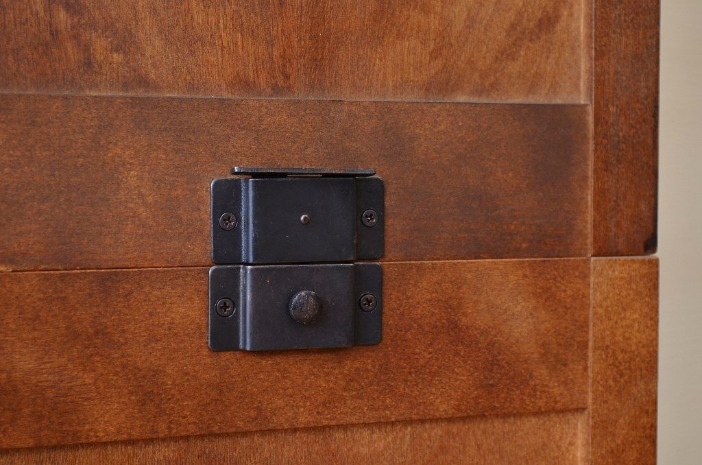 中古　北海道民芸重ねチェスト(箪笥)