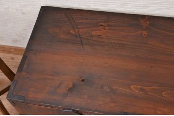 アンティーク家具　古民具　骨董　味のある引き出しローボード1