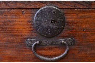 アンティーク家具　古民具　骨董　味のある引き出しローボード1