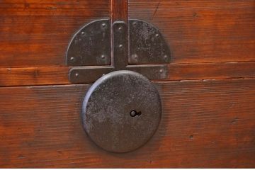 アンティーク家具　古民具　骨董　味のある引き出しローボード1