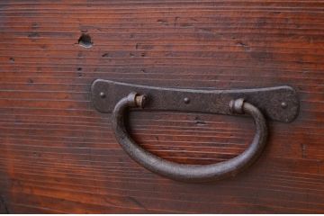 アンティーク家具　古民具　骨董　味のある引き出しローボード1