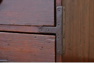 アンティーク家具　古民具　骨董　味のある引き出しローボード2