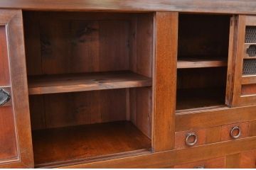 アンティーク家具　古民具　骨董　状態の素晴らしい水屋箪笥