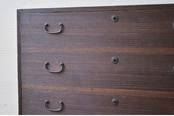 アンティーク家具　☆古い桐材の重ね箪笥(桐箪笥、桐たんす)