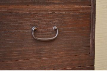 アンティーク家具　☆古い桐材の重ね箪笥(桐箪笥、桐たんす)