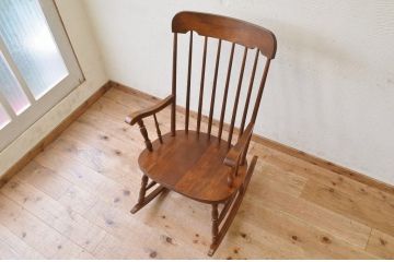 ★中古　ブナ材ロッキングチェア2