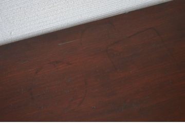 アンティーク家具　☆素敵な雰囲気!味のある蝶覆輪米沢箪笥
