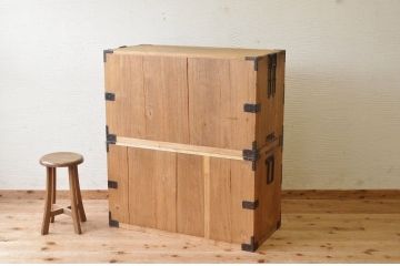 ☆極上美品!桐材の重ね時代箪笥(桐箪笥、桐たんす)