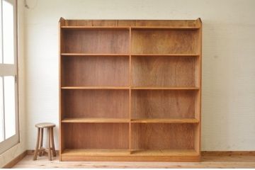アンティーク家具　特大!1960年代　大きな本棚(飾り棚)