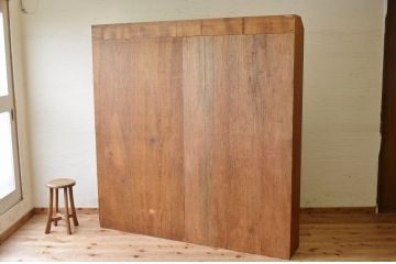 アンティーク家具　特大!1960年代　大きな本棚(飾り棚)