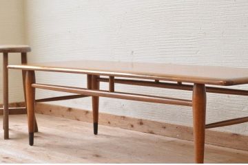 アンティーク家具　1960年代　アメリカ「レーン」製コーヒーテーブル (センターテーブル)