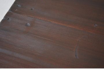 アンティーク家具　天板補強の観音開き時代箪笥ローボード