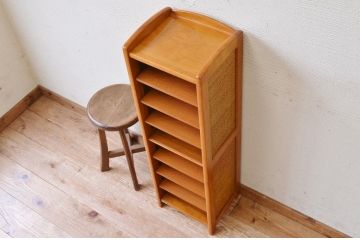中古　カリモク製スリッパラック