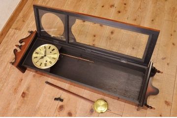アンティーク雑貨　中古　シチズン製機械式柱時計(掛け時計、ボンボン時計)