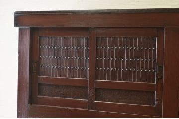 アンティーク家具　明治〜大正　味わい深い六尺水屋箪笥