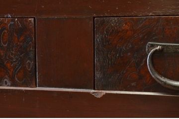 アンティーク家具　明治〜大正　味わい深い六尺水屋箪笥