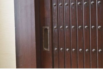 アンティーク家具　明治〜大正　味わい深い六尺水屋箪笥