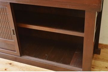 アンティーク家具　明治〜大正　味わい深い六尺水屋箪笥