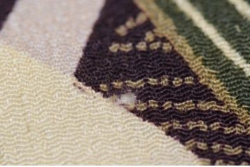 ○大正〜昭和初期!　縮緬胴抜き襦袢(着物古布)