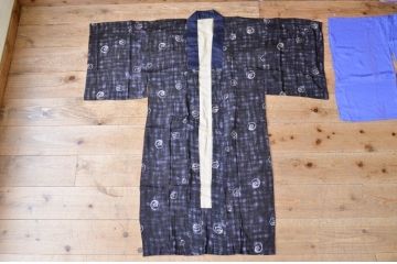 ○大正〜昭和初期!錦紗縮緬着物3点セット1