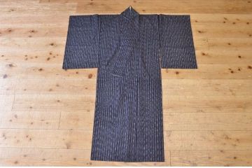○古い木綿絣着物3点セット(古布)