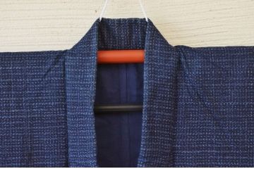 ○古い木綿絣着物3点セット(古布)