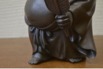 ○古銅!政光在銘布袋像