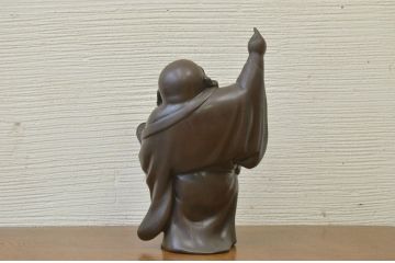 ○古銅!政光在銘布袋像