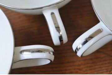 ○古いノリタケティーポットなど洋食器19点セット