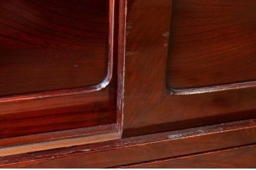 極上美品!古い欅材の漆の綺麗な時代箪笥ローボード