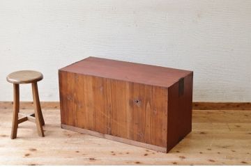 極上美品!古い欅材の漆の綺麗な時代箪笥ローボード