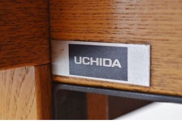 アンティーク家具　1980〜90年頃　古い学校の大きな作業台2