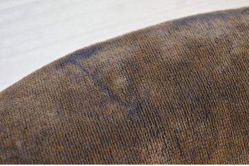 レトロ家具　ジャンク品!ナラ材のレトロな回転いす(椅子)