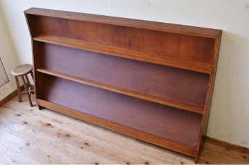 古い本屋のアンティークマガジンラック(本棚)