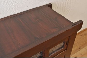 アンティーク家具　古民具　骨董　四尺水屋箪笥サイドボード2