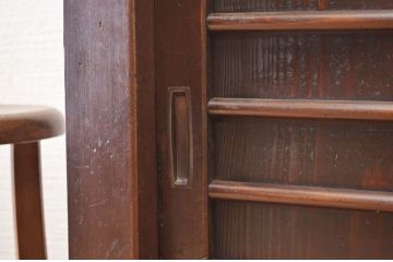 アンティーク家具　古民具　骨董　明治時代二段重ねアンティーク3尺水屋箪笥