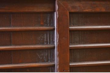 アンティーク家具　古民具　骨董　明治時代二段重ねアンティーク3尺水屋箪笥
