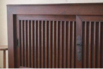 アンティーク家具　古民具　骨董　明治〜大正時代　収納箪笥サイドボード(水屋箪笥)