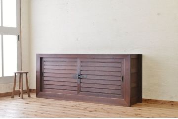 アンティーク家具　古民具 骨董 状態の良い収納箪笥サイドボード(水屋箪笥)