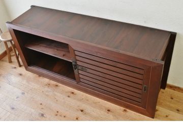 アンティーク家具　古民具 骨董 状態の良い収納箪笥サイドボード(水屋箪笥)