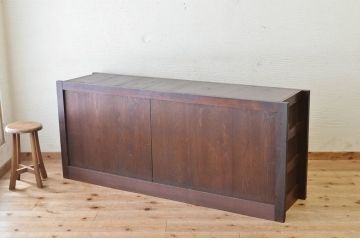アンティーク家具　古民具 骨董 状態の良い収納箪笥サイドボード(水屋箪笥)