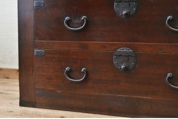 アンティーク家具　◇古民具　骨董　味の良い階段箪笥(箱階段)