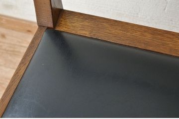 中古　ハンドメイド　ナラ材の椅子(イス)