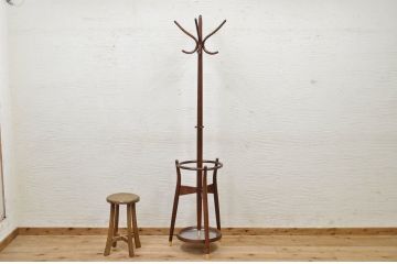 極上美品!中古　秋田木工のポールハンガー(帽子掛け)