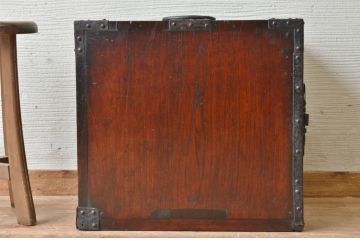 アンティーク家具　江戸期　掛硯型　懸硯型　佐渡船箪笥