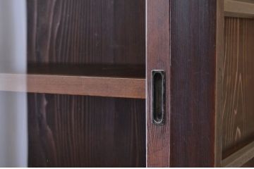 極上美品!関西系アンティーク収納棚(ガラスケース)