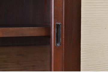 極上美品!関西系アンティーク収納棚(ガラスケース)