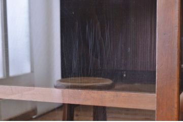 極上美品!関西系アンティーク収納棚(ガラスケース)