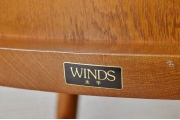 中古　WINDS太平(タイヘイ)ダイニングチェア2脚セット2