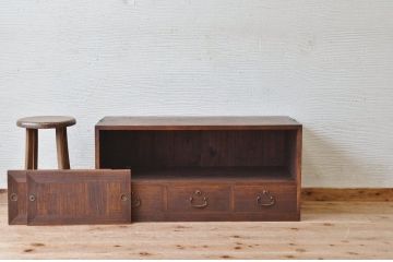 レトロ家具　古いお家のレトロなローボード